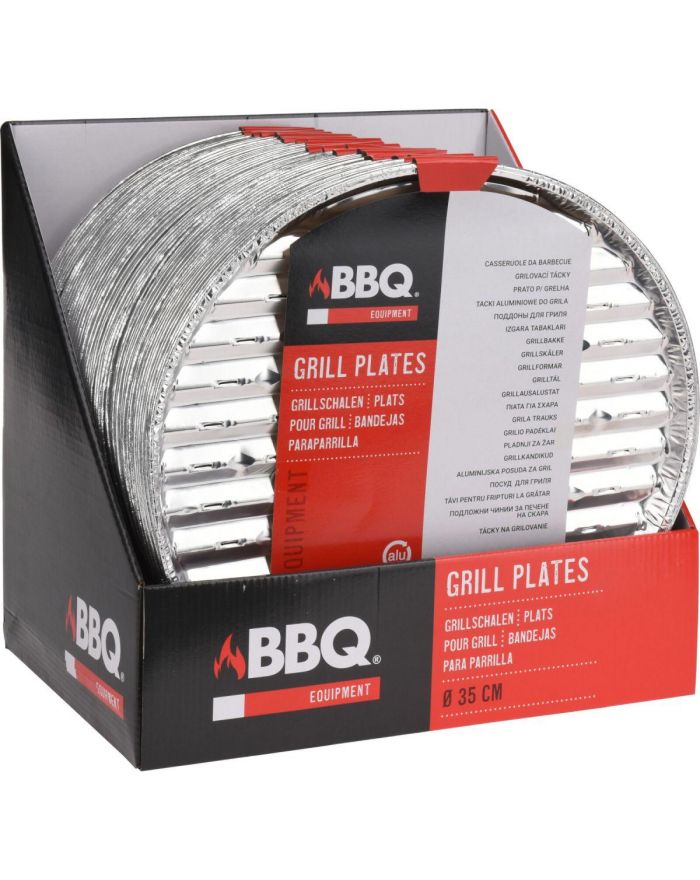 ALUMINIOWE TACKI NA GRILLA ŚR 34CM 3SZT