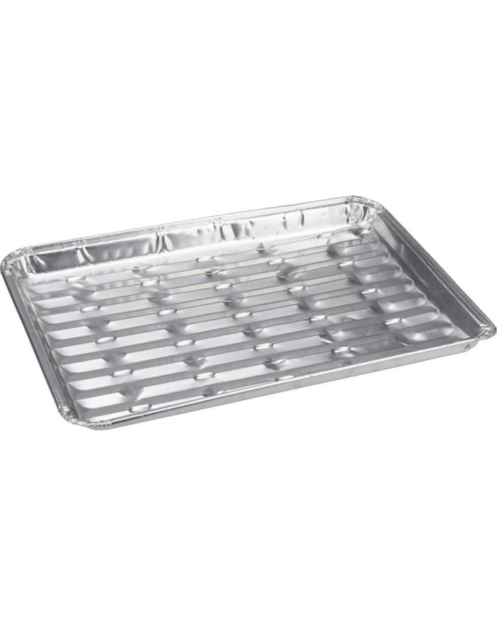 ALUMINIOWE TACKI NA GRILLA 24x16CM 4SZT