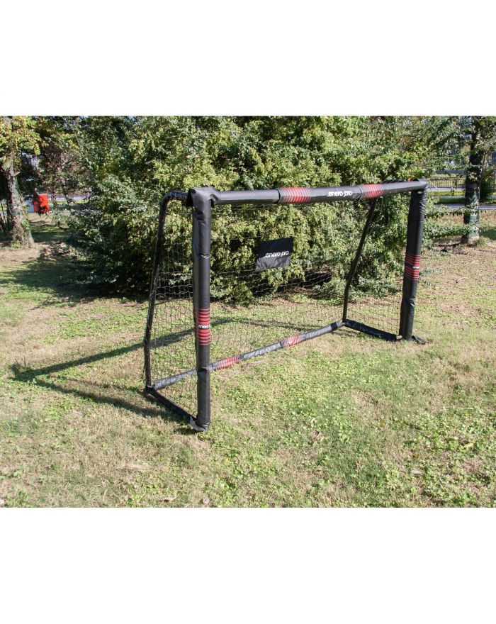 BRAMKA DO PIŁKI NOŻNEJ Z SIATKĄ 180x120x60CM ENERO PRO