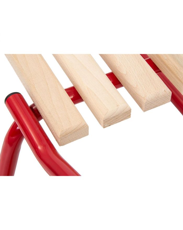 SANKI METALOWE MOCNE KUBUŚ CZERWONE