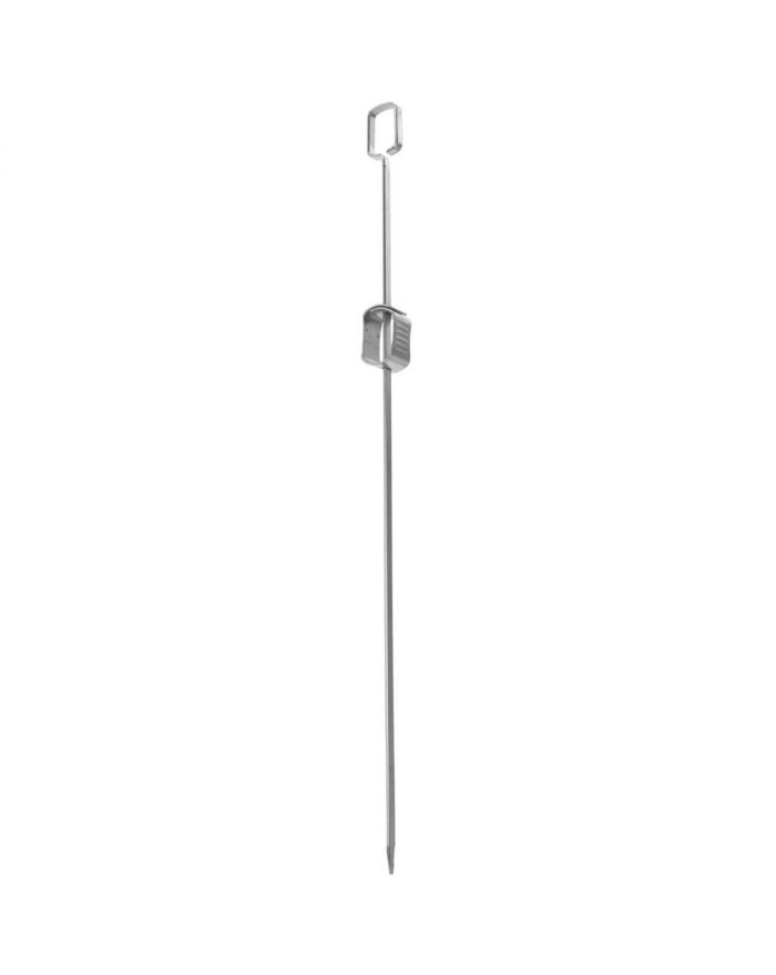 SZPIKULEC DO SZASZŁYKÓW 4SZT 40,5CM STAL NIERDZEWNA