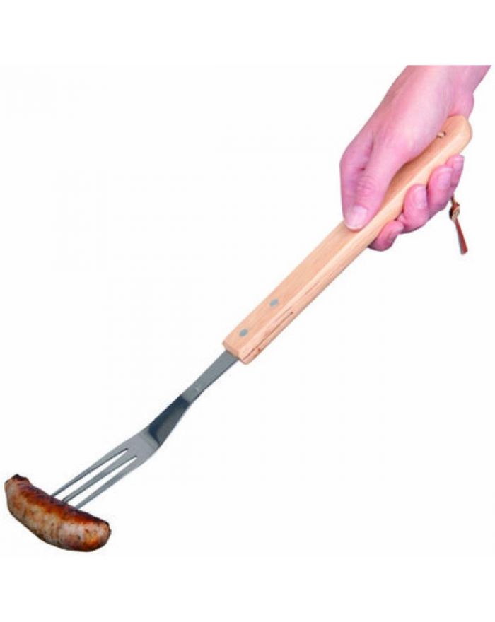 WIDELEC DO GRILLA 46CM Z DREWNIANĄ RĄCZKĄ