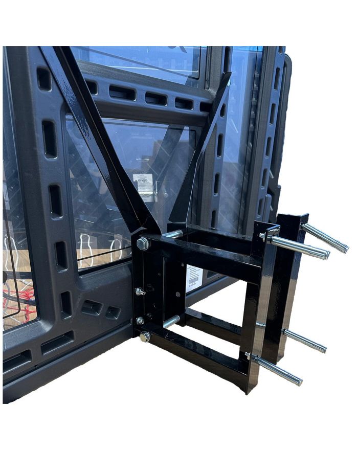 TABLICA DO KOSZYKÓWKI 110X75CM Z OBRĘCZĄ 45CM TAJFUN