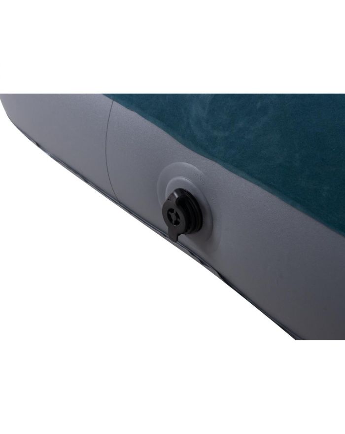 MATERAC FLOKOWANY 1-OSOBOWY Z WBUDOWANĄ POMPKĄ NOŻNĄ 191x73x22CM 24130