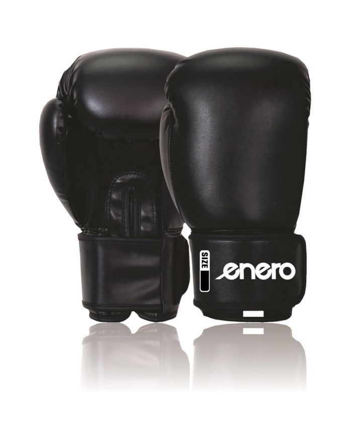 RĘKAWICE BOKSERSKIE ENERO CZARNE 10OZ