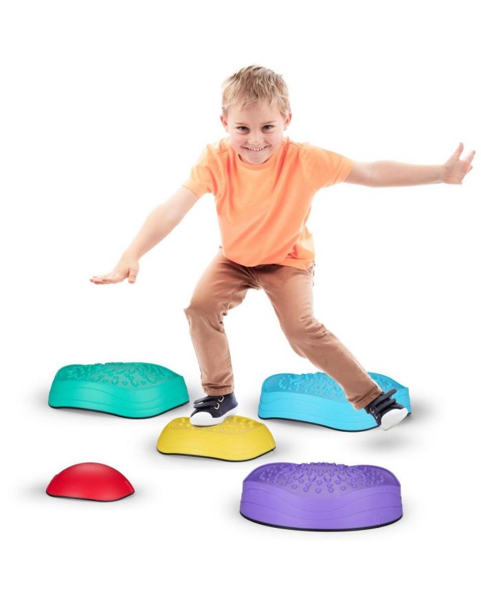 SENSORYCZNA ŚCIEŻKA KAMIENIE DO BALANSOWANIA 5SZT EDDY TOYS