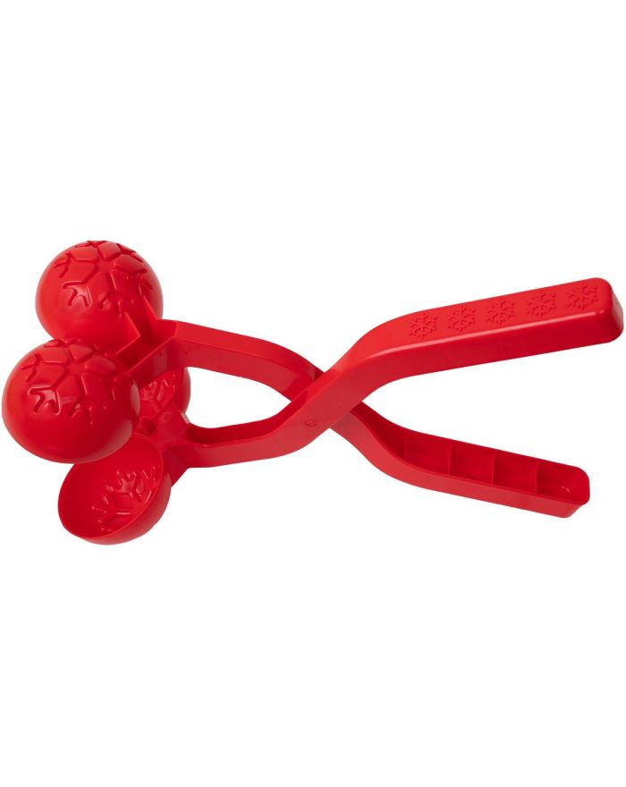 ŚNIEŻKOMAT SNOWBALL DO ROBIENIA KULEK ŚNIEŻNYCH PODWÓJNY CZERWONY 1064536