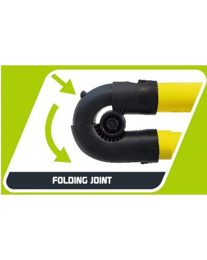 BRAMKA DO PIŁKI NOŻNEJ SKŁADANA 91X43X61CM 36X17X24CM Z REGULACJĄ WYSOKOŚCI I SZEROKOŚCI