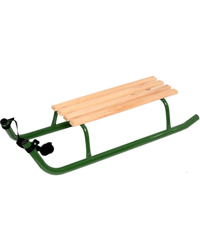 SANKI METALOWE KULIGOWE 2 OSOBOWE WZMOCNIONE ZIELONE