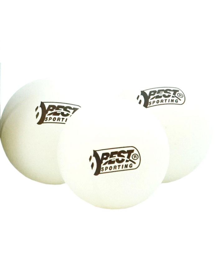 PIŁECZKI DO TENISA STOŁOWEGO BEST SPORTING TRAINING 24SZT BIAŁE