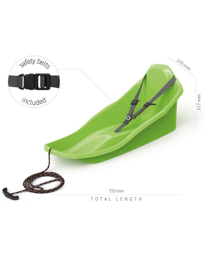 SANKI PLASTIKOWE MINI TOPO ZIELONY