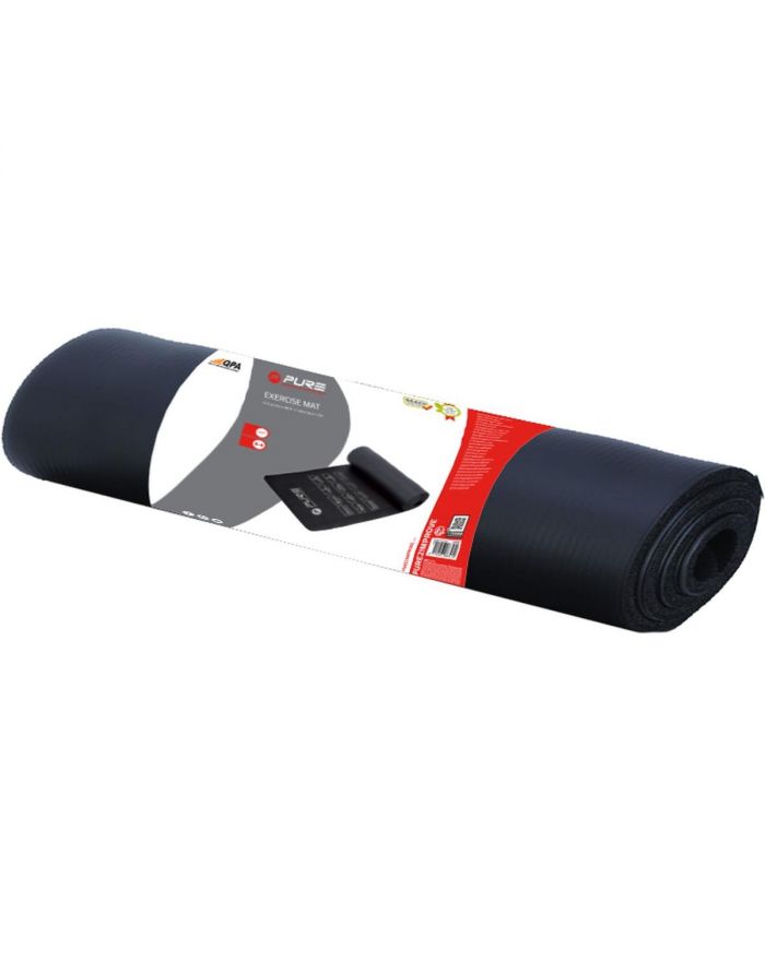 MATA DO ĆWICZEŃ NBR CZARNA 183x58x1CM PURE 2 IMPORVE