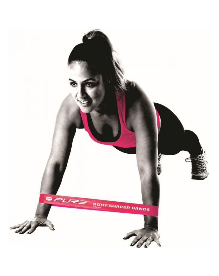 ZESTAW GUM DO ĆWICZEŃ FITNESS CROSSFIT MINI BAND 3SZT WOMEN PURE 2 IMPROVE