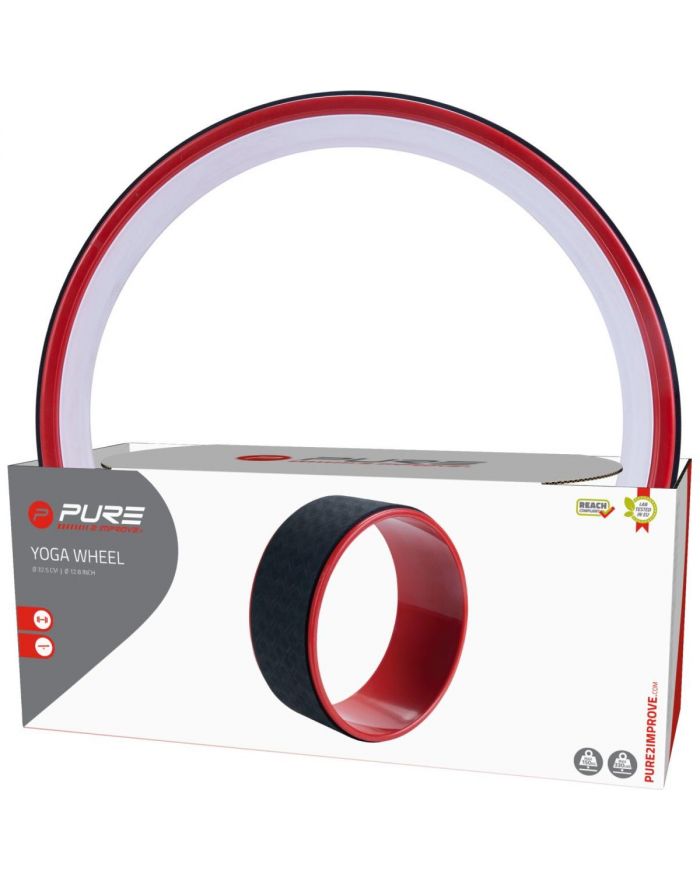 KOŁO DO ĆWICZEŃ JOGI 32,5CM 150KG PURE 2 IMPROVE
