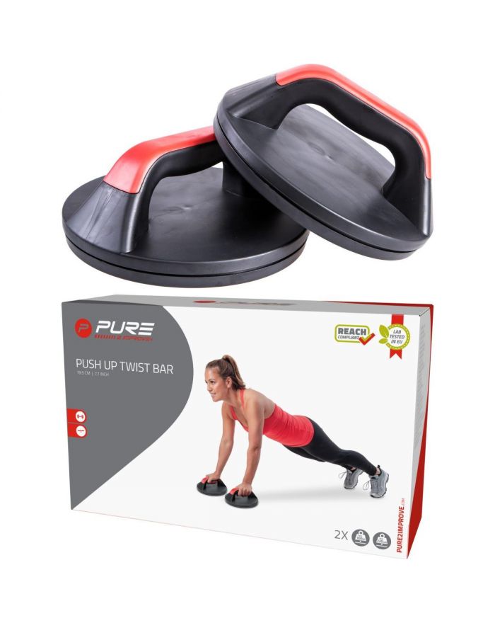 UCHWYTY DO POMPEK PUSH UP OBROTOWE PRO PURE 2 IMPROVE