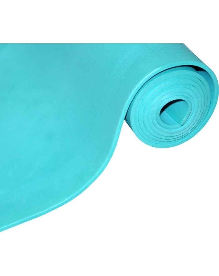 MATA FITNESS JOGA PILATES  EVA 180x60x0,4CM ZIELONA