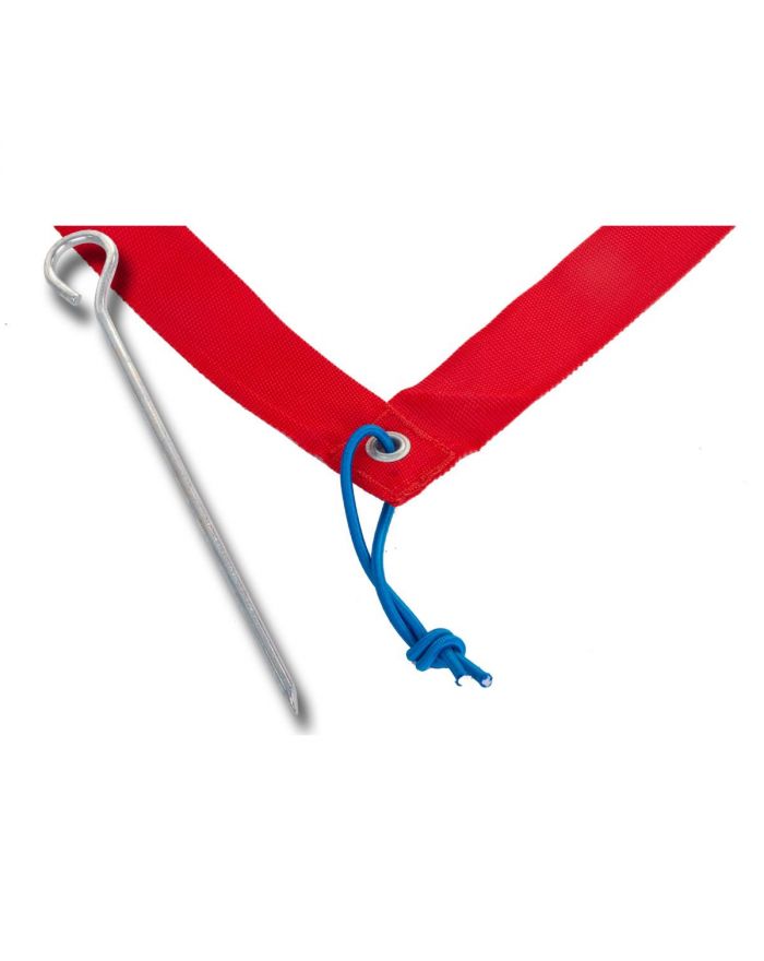 TAŚMA NA BOISKO PLAŻOWE-SIATKÓWKA 48m (2x8m I 2x16m) NETEX - CZERWONE