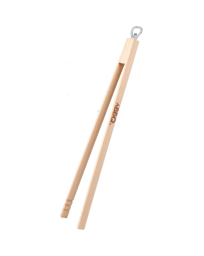 SZCZYPCE DREWNIANE DO GRILLA 48CM Z OTWIERACZEM
