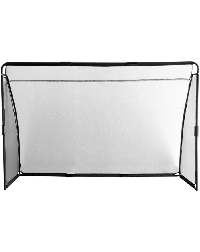 BRAMKA DO PIŁKI NOŻNEJ Z SIATKĄ I TARCZĄ STRZELECKĄ 240x160x80CM ENERO PRO