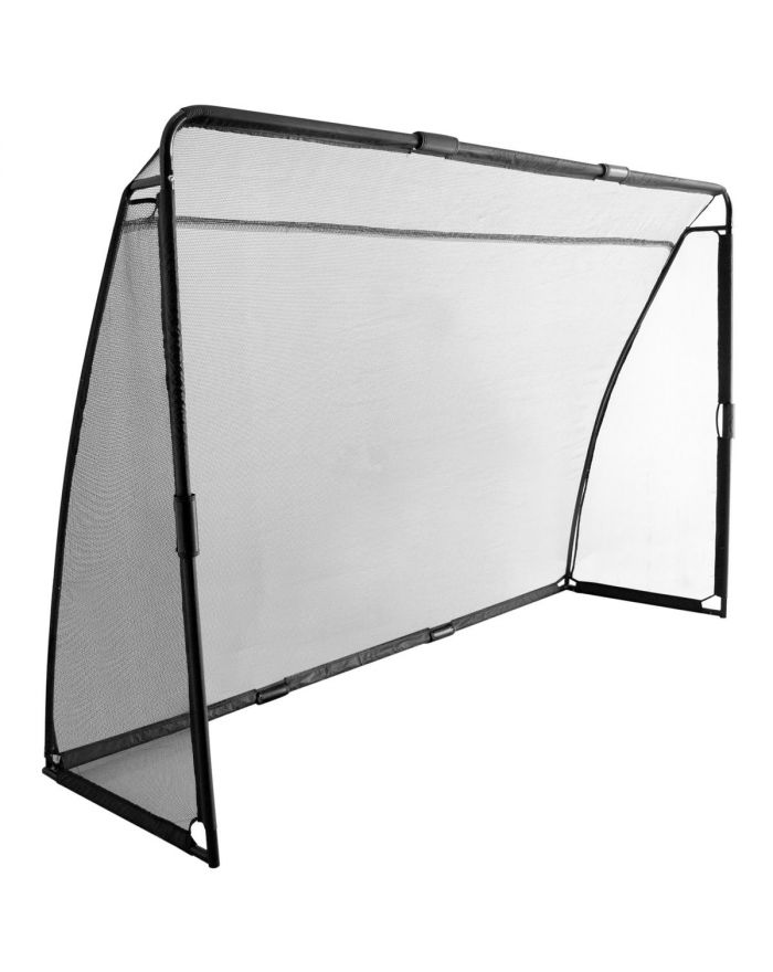 BRAMKA DO PIŁKI NOŻNEJ Z SIATKĄ I TARCZĄ STRZELECKĄ 240x160x80CM ENERO PRO