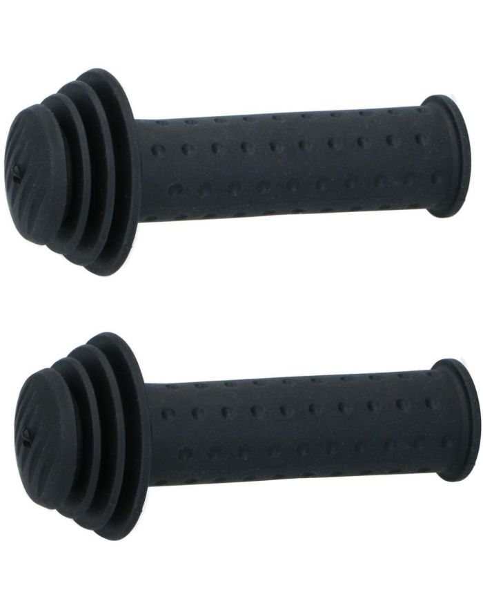 CHWYTY RĄCZKI GRIPY DO KIEROWNICY 115MM CZARNE DUNLOP