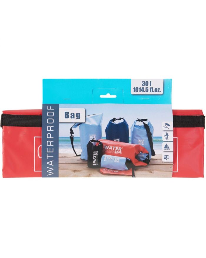 TORBA PLECAK WOREK WODOSZCZELNY 30L CZERWONY
