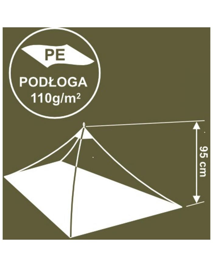 NAMIOT MOSKITIERA 200X120X95CM ENERO CAMP