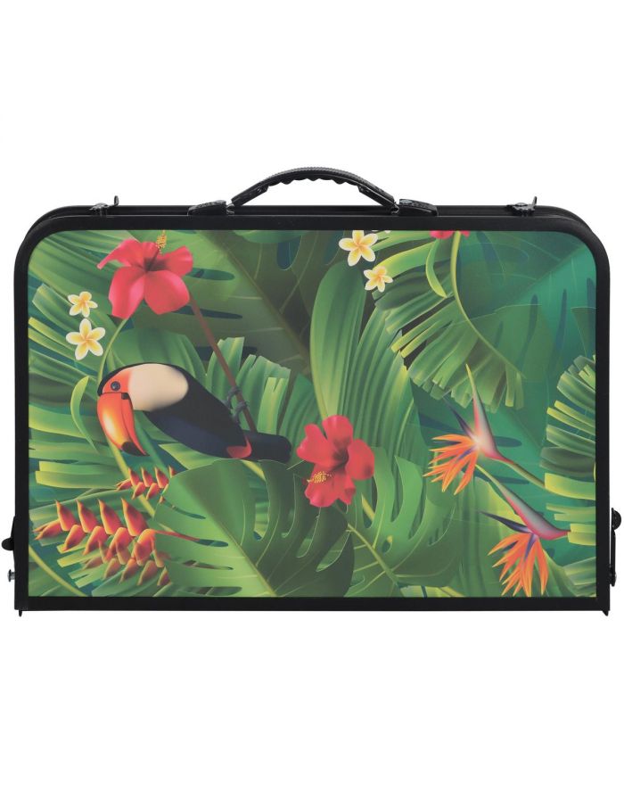 STOLIK TURYSTYCZNY SKŁADANY KEMPINGOWY 60X45X25/56CM FLOWER