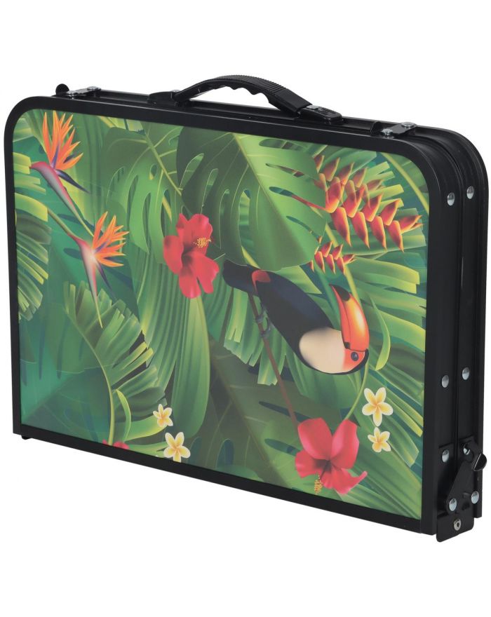 STOLIK TURYSTYCZNY SKŁADANY KEMPINGOWY 60X45X25/56CM FLOWER