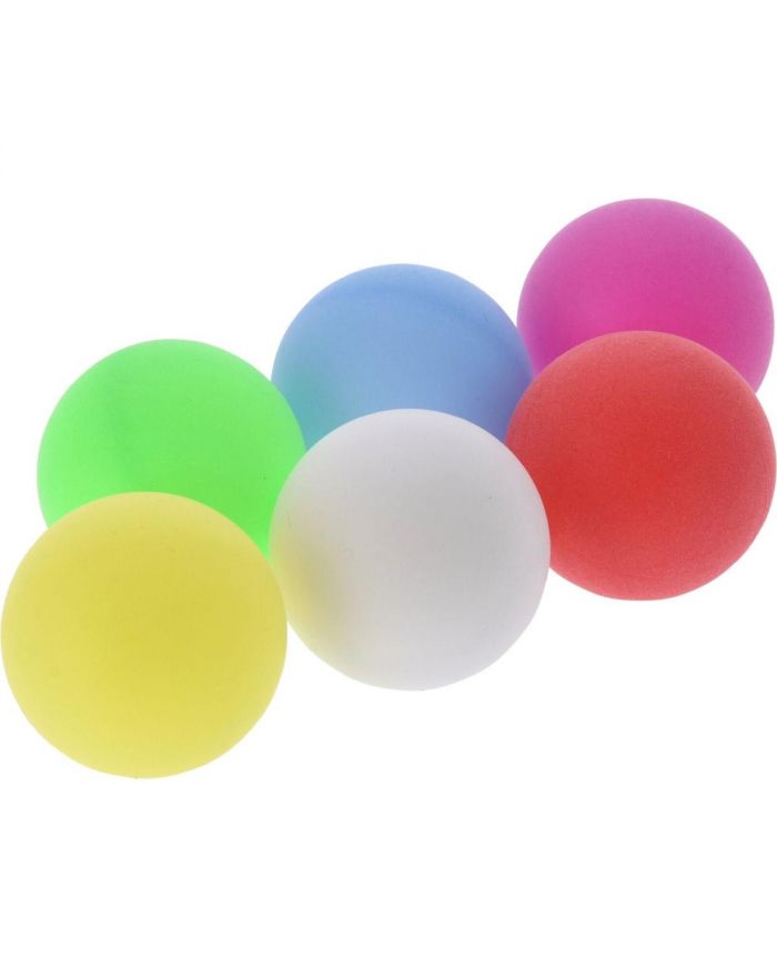 PIŁECZKI DO TENISA STOŁOWEGO KOLOROWE 6SZT XQMAX