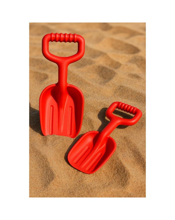 ŁOPATKA DO PIASKU JUMBO 37,5CM CZERWONA