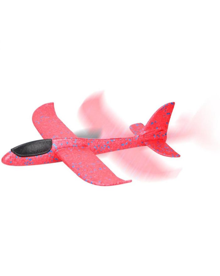 SAMOLOT STYROPIANOWY 47CM CZERWONY