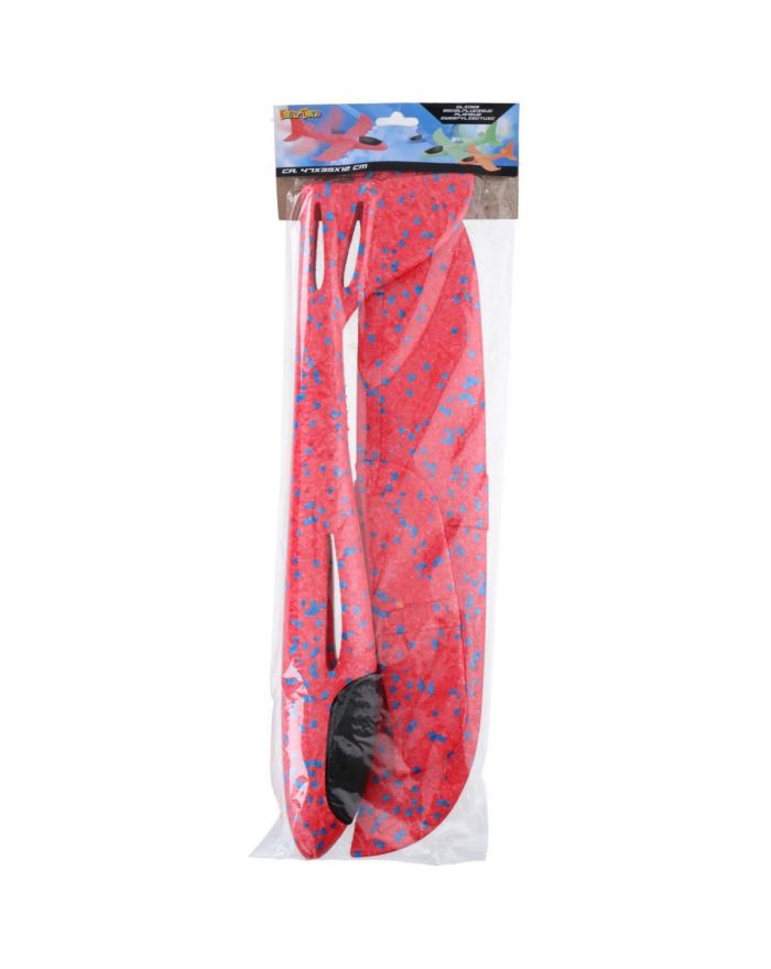 SAMOLOT STYROPIANOWY 47CM CZERWONY