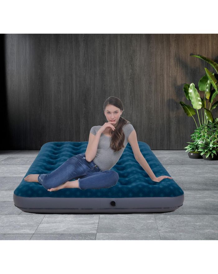 MATERAC FLOKOWANY 1-OSOBOWY Z NADRUKIEM 3D 191x99x22CM 24502