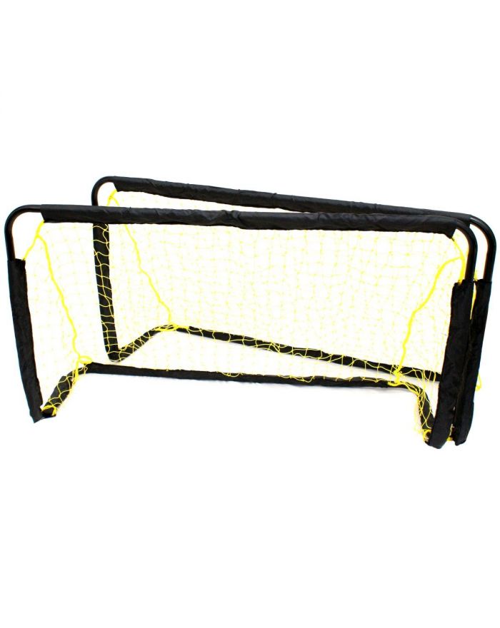 ZESTAW 2 BRAMEK DO PIŁKI NOŻNEJ Z SIATKĄ 120x70x40CM ENERO