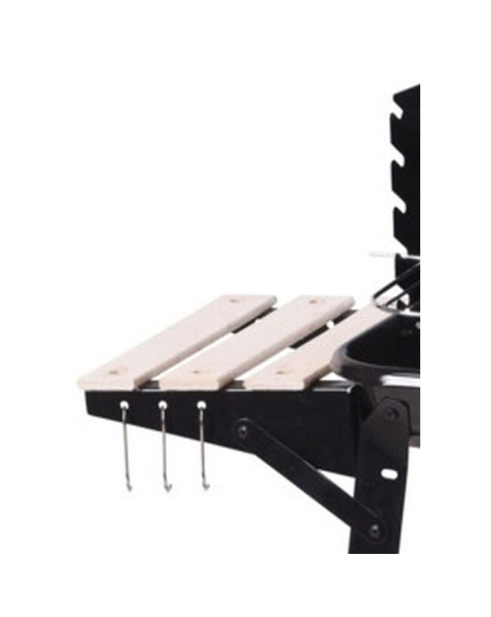 GRILL OGRODOWY WÓZEK 83x45,5x86,5CM CZARNY