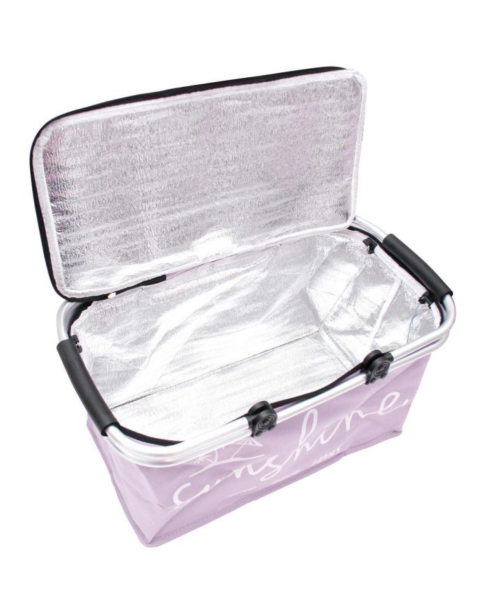 KOSZYK TURYSTYCZNY SKŁADANY TERMICZNY 35L REDCLIFFS SZARY