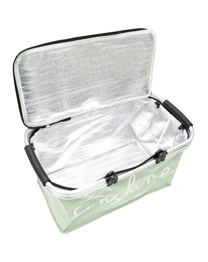 KOSZYK TURYSTYCZNY SKŁADANY TERMICZNY 35L REDCLIFFS ZIELONY