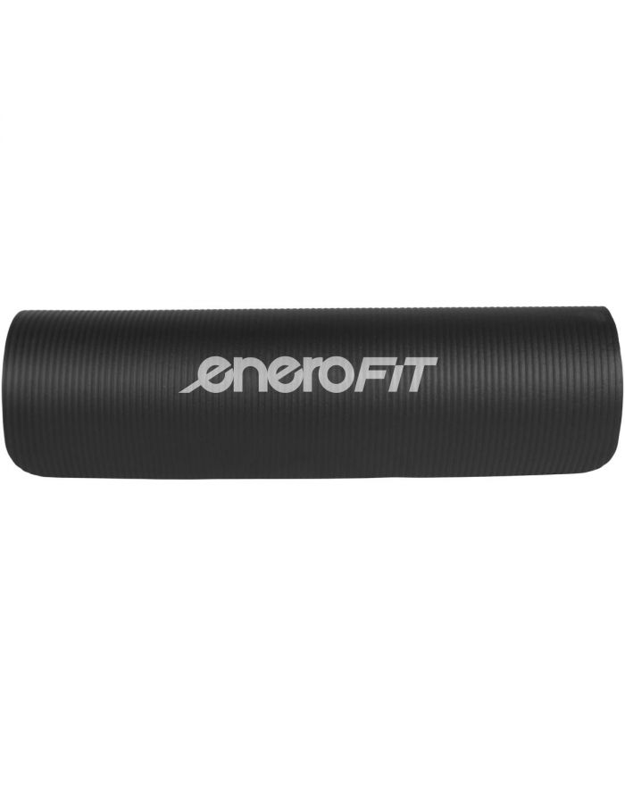 MATA FITNESS NBR ANTYPOŚLIZGOWA 183x61x1.5CM CZARNA + POKROWIEC ENERO FIT