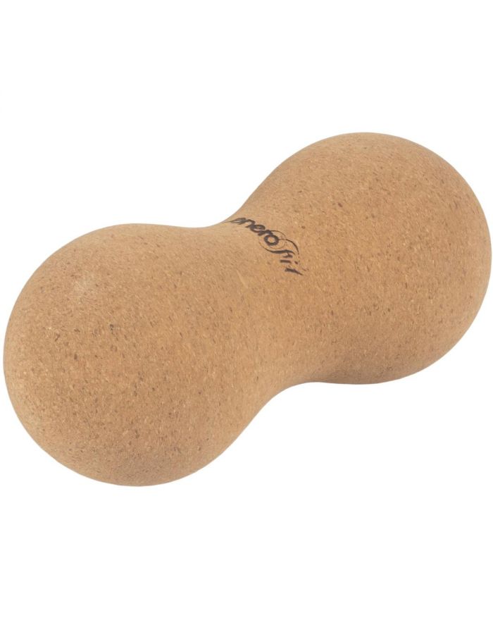 PODWÓJNA PIŁECZKA DO MASAŻU KORKOWA 7.5x15CM ENERO FIT