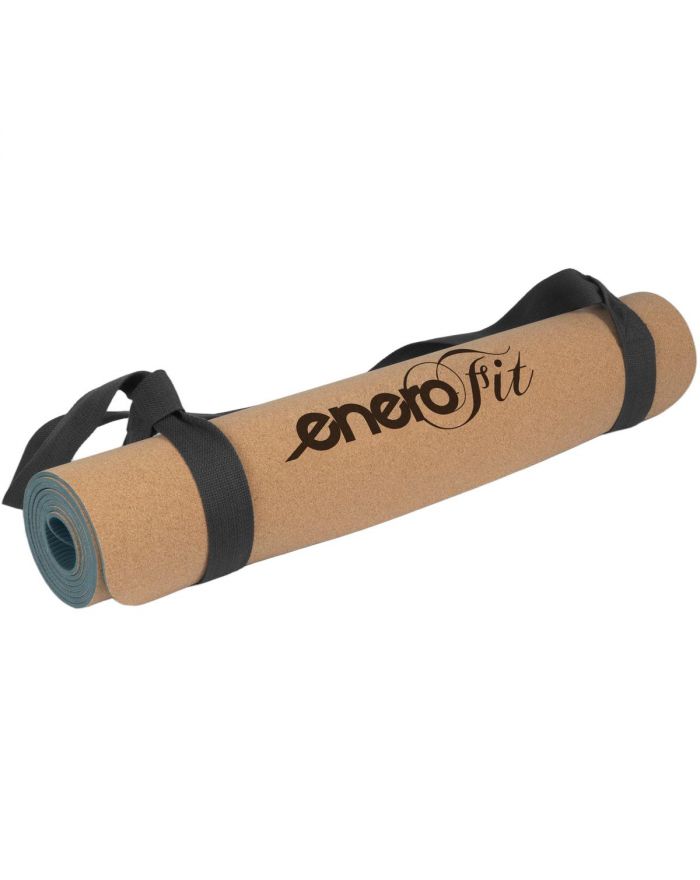 KORKOWA MATA DO ĆWICZEŃ JOGI 183x61x0.4CM ENERO FIT