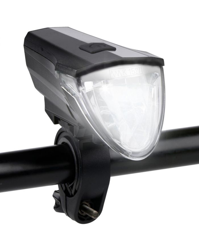 LAMPKA ROWEROWA PRZEDNIA LED USB-C CERTYFIKAT 3 TRYBY DUNLOP