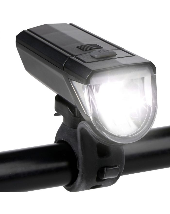 LAMPKA ROWEROWA PRZEDNIA 2 TRYBY CERTYFIKAT DUNLOP