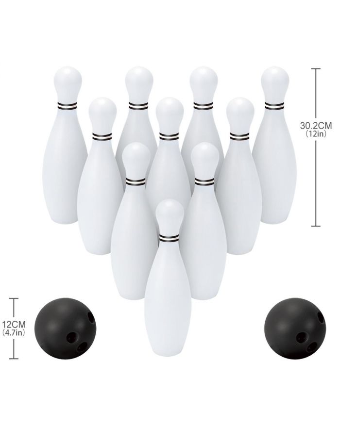 ZESTAW SPORTOWY DO GRY W KRĘGLE BOWLING PLAY SET 30CM