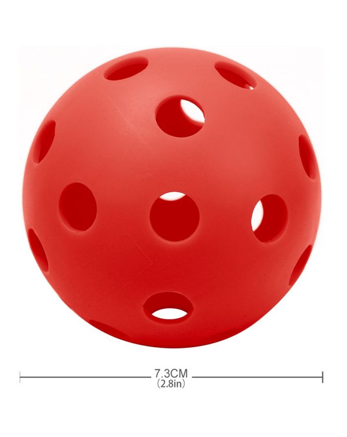 PIŁKA UNIHOC MECZOWA CZERWONA ENERO 6SZT