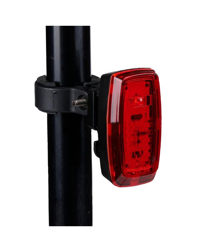 LAMPKA ROWEROWA NA TYŁ LED CERTYFIKAT DUNLOP