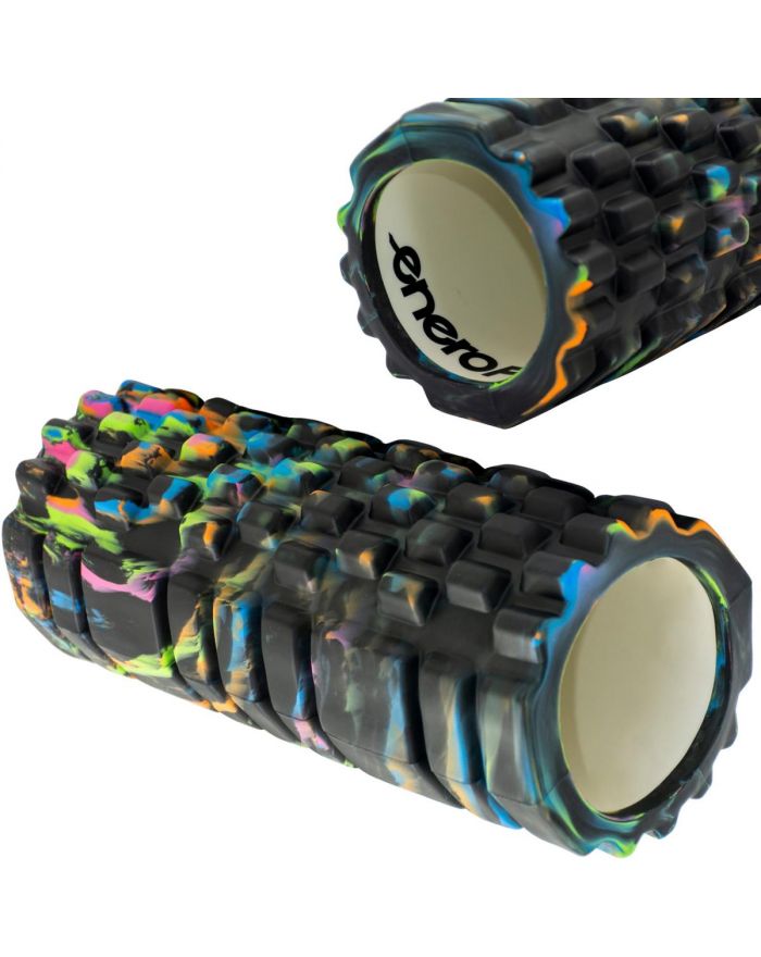 WAŁEK ROLLER DO ĆWICZEŃ CAMOUFLAGE 14x33CM ENERO FIT