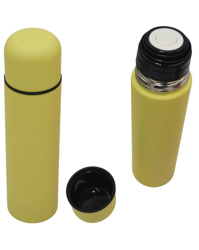 TERMOS TURYSTYCZNY 500ML EXCELLENT HOUSEWARE ŻÓŁTY