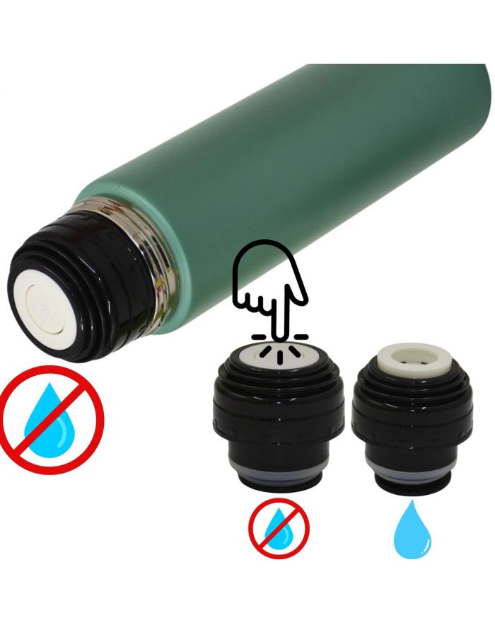 TERMOS TURYSTYCZNY 500ML EXCELLENT HOUSEWARE JASNONIEBIESKI