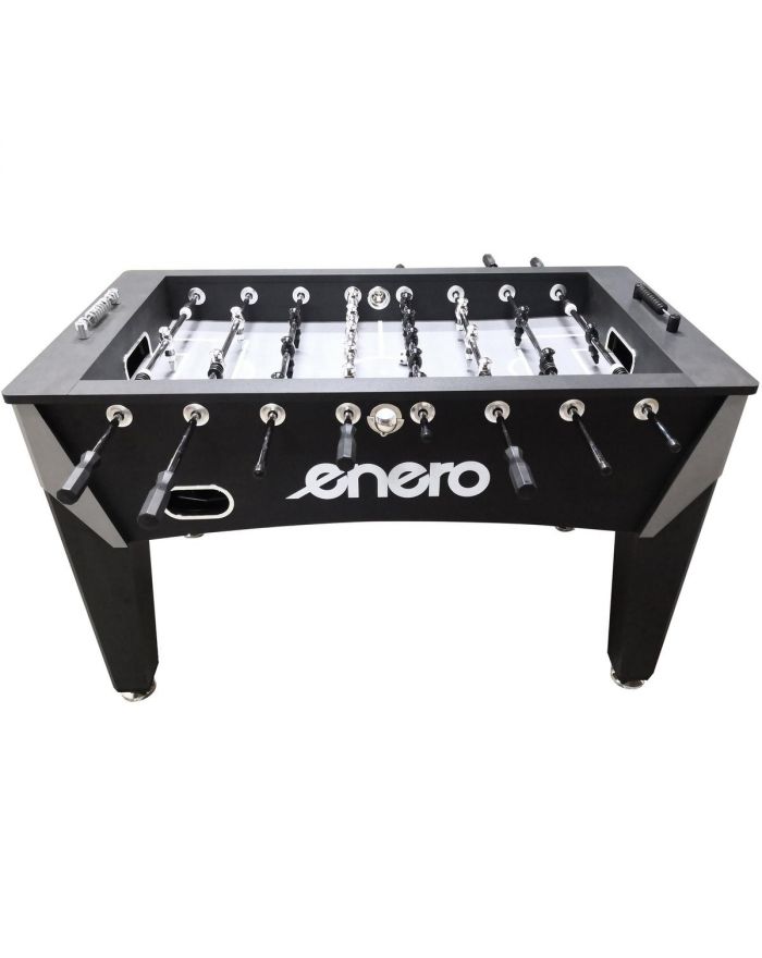 STÓŁ DO GRY W PIŁKARZYKI 143,4x80x89CM CZARNY ENERO